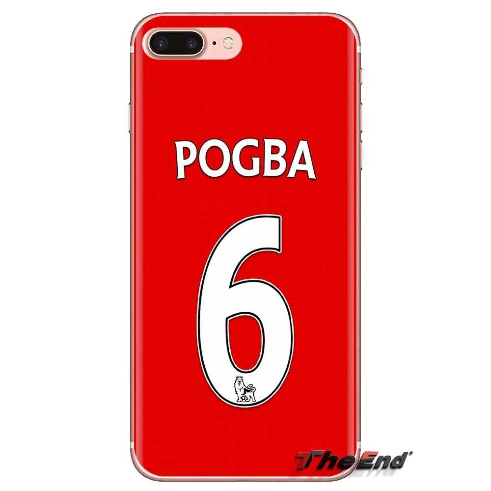 Прозрачные мягкие чехлы для Xiaomi Redmi 4A S2 Note 3 3S 4 4X 5 Plus 6 7 6A Pro Pocophone F1 футболист paul pogba