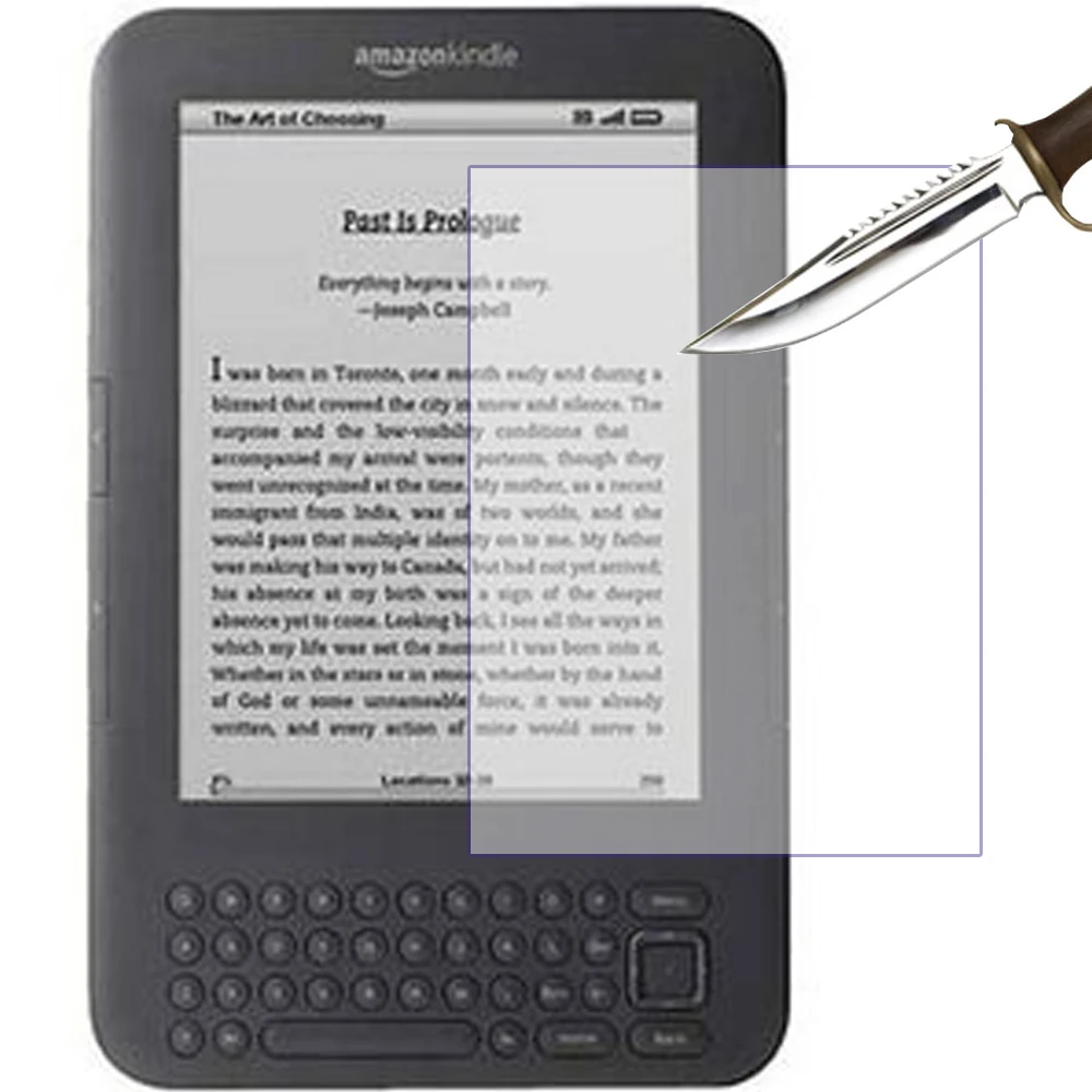 Закаленное стекло для защиты экрана Amazon kindle 3 го 4 5 поколения 6 дюймовая