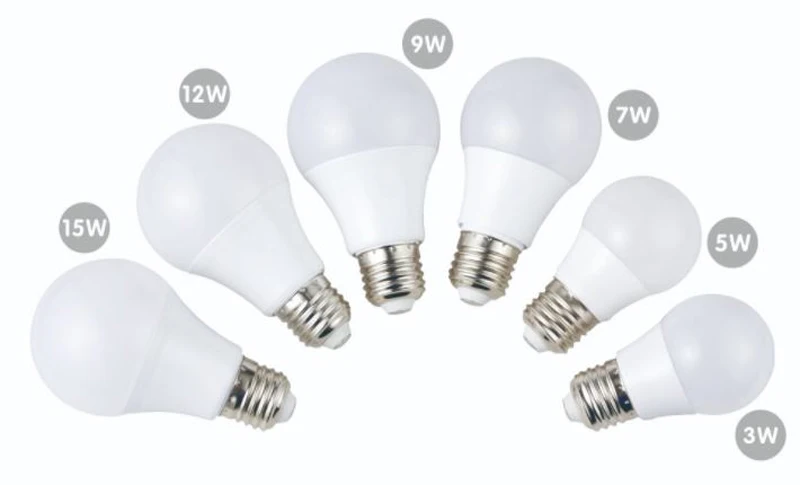 E27 светодиодная лампа SMD 2835 3 Вт 5 Вт 7 Вт 9 Вт 12 Вт 15 Вт 18 Вт Ночная лампа cfl ампула 110 В 220 В Точечный светильник Лампада диод домашний декор