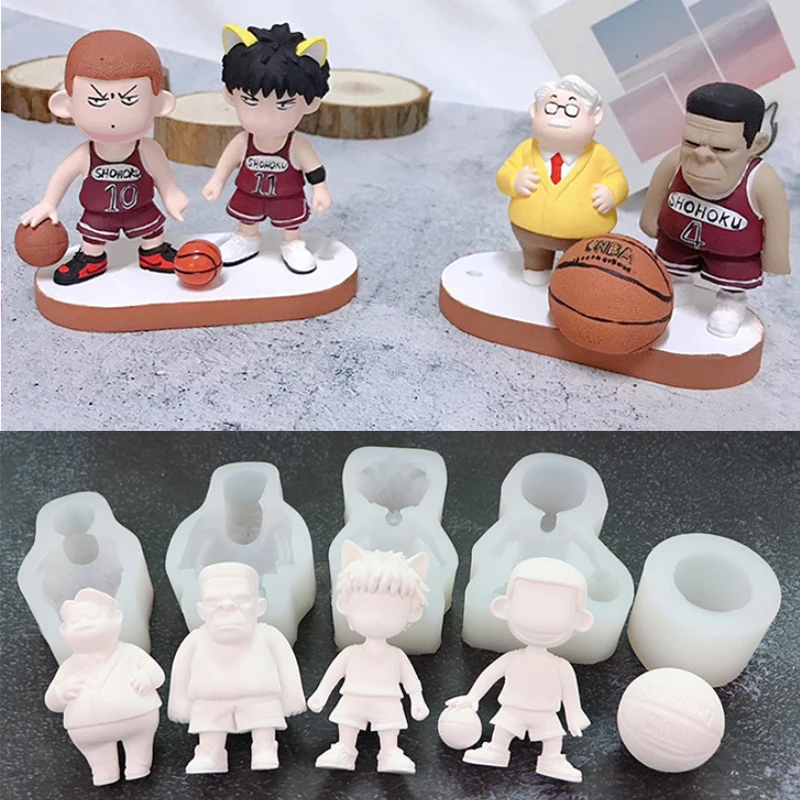 DUNK ханамичи сакураги Rukawa акаджи каэде пресс форма для выпечки тортов с помадной начинкой декоративная