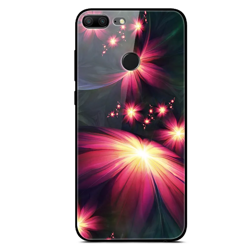 Чехол из закаленного стекла для Huawei honor 9 honor 9 lite, Мягкий бампер с 3D принтом, чехол для Huawei honor 9 Lite 9 Lite, чехол для телефона