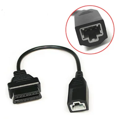 Адаптер для сканера OBD2 с 3 контактным штекером на 16 контактный OBDII|Кабели адаптеры