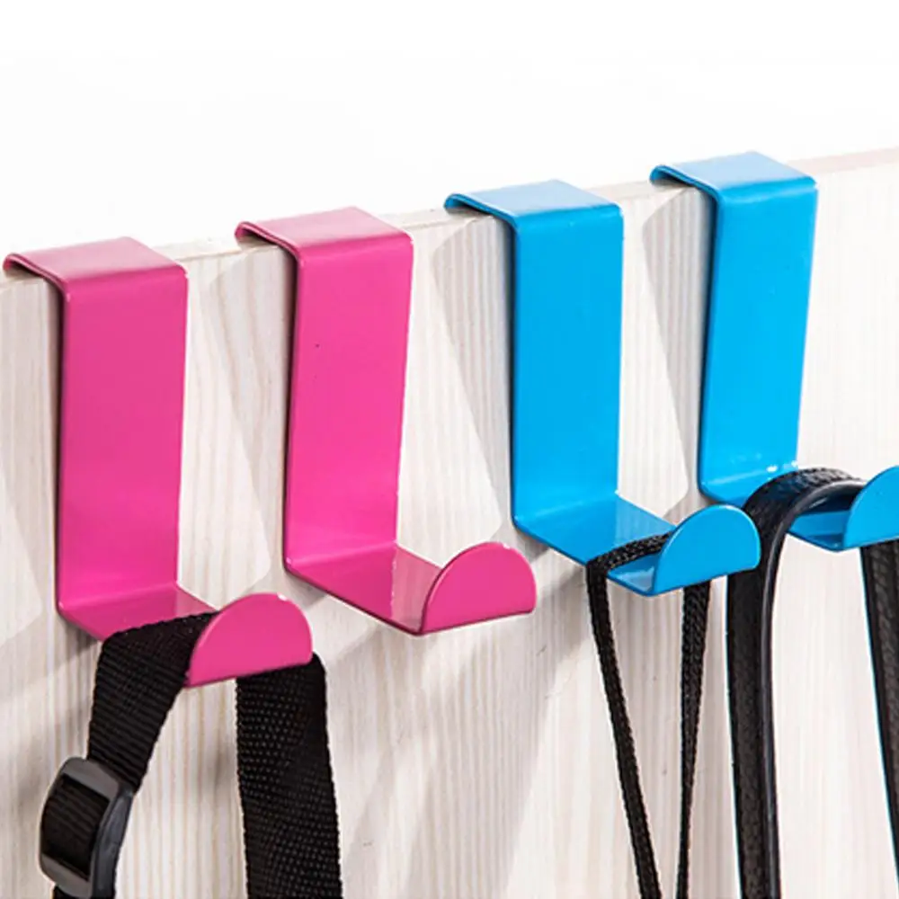 Нержавеющая сталь выдвижной ящик шкафа крючки 2 шт./компл. вешалка для одежды