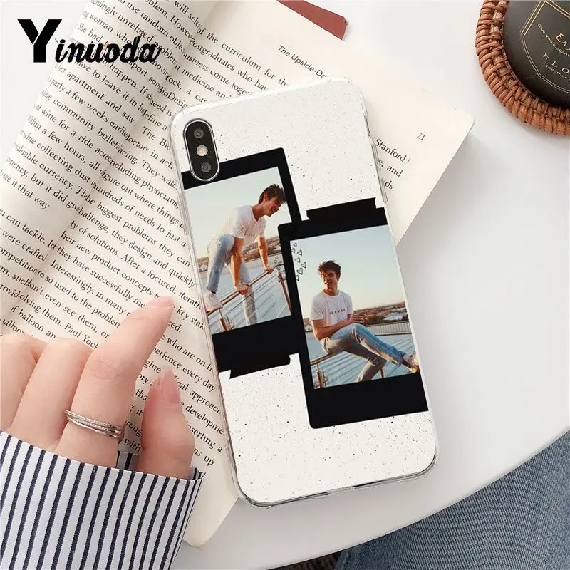 A7 Yinuoda певец Шон Мендес Magcon узор мягкий чехол для телефона из ТПУ по iPhone 6S, 6 plus, 7, 7 plus, 8, 8 Plus, X Xs Макс 5 5S XR - Цвет: A7