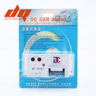 Адаптер для автомобильного динамика на RCA, регулируемый белый аудиоусилитель для аудиосистемы, с высоким и низким разъемами