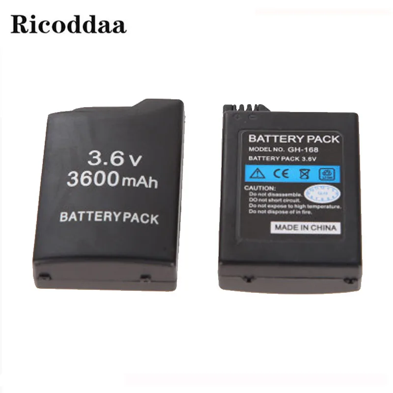 3600mAh 3,6 V батарея для psp 1000 аккумуляторная батарея Замена для sony psp 1000/psp 1006 аксессуары для консоли