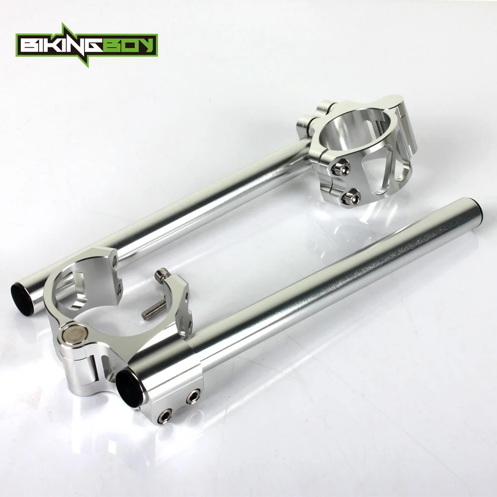 Руль BIKINGBOY 1 пара 43 мм с раздельными зажимами для Suzuki GSF 1200 Bandit S 1996 2005 RF 600 900 94 96 GSXR GSX