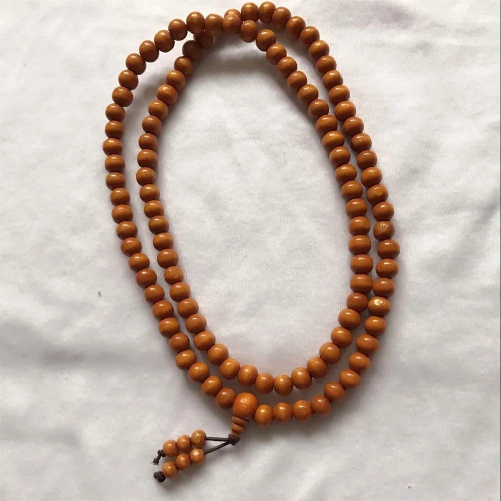 Молитвенные бусы из сандалового дерева 108 шт. 4 стиля тибетский буддийский