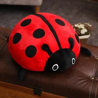 cute plush toy soft ladybug ladybird insect hold doll pillow cushion novelty children birthday gifts