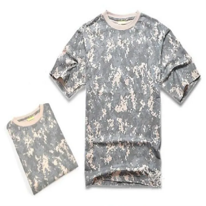 Военная Тактическая армейская футболка камуфляжная охотничья уличная