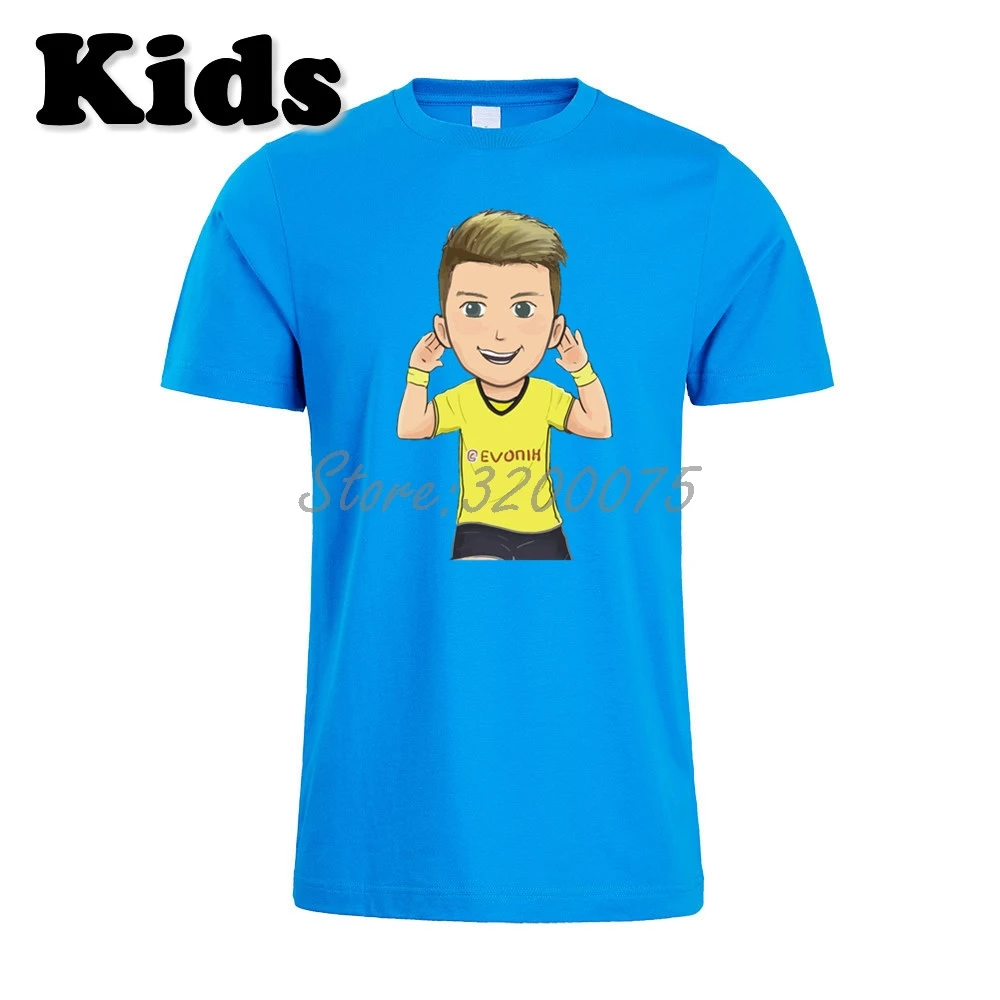 Детская футболка с героями комиксов Марко Реус 11 одежда Боруссия для мальчиков и