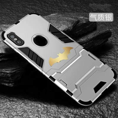 Новый Бэтмен стоять случаях держатель для iPhone 6 6S Plus сотовый телефон Защитный