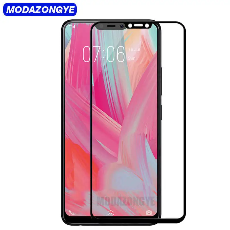 Протектор экрана Vivo Y81 закаленное стекло Y 81 VivoY81 защитная пленка с полным