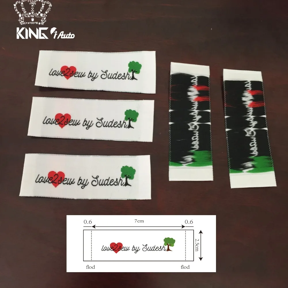 Одежда бренда или индивидуальная тканая Этикетка/Бесплатный налог и Бесплатная