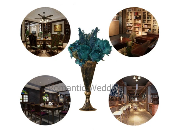 Бесплатная доставка 10 шт./лот Труба Стиль Классический ваза для цветов centerpeice