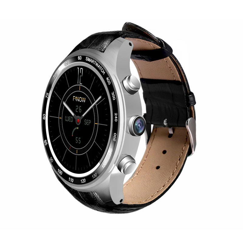 Оригинальный FINOW Q7 3g Smartwatch телефон Android 5 1 3 дюйма MTK6572 0 ГГц двухъядерный 4 GB