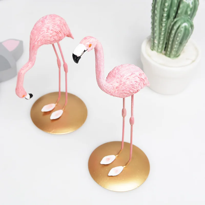 Цельнокроеное платье Смола Розовый фламинго Home Decor рисунок подарки для девочек Ins