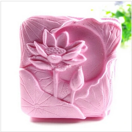 

lotus seed Silicone molds lotus soap mold flower handmade soap molds flowers silica gel die candle mould Aroma stone moulds