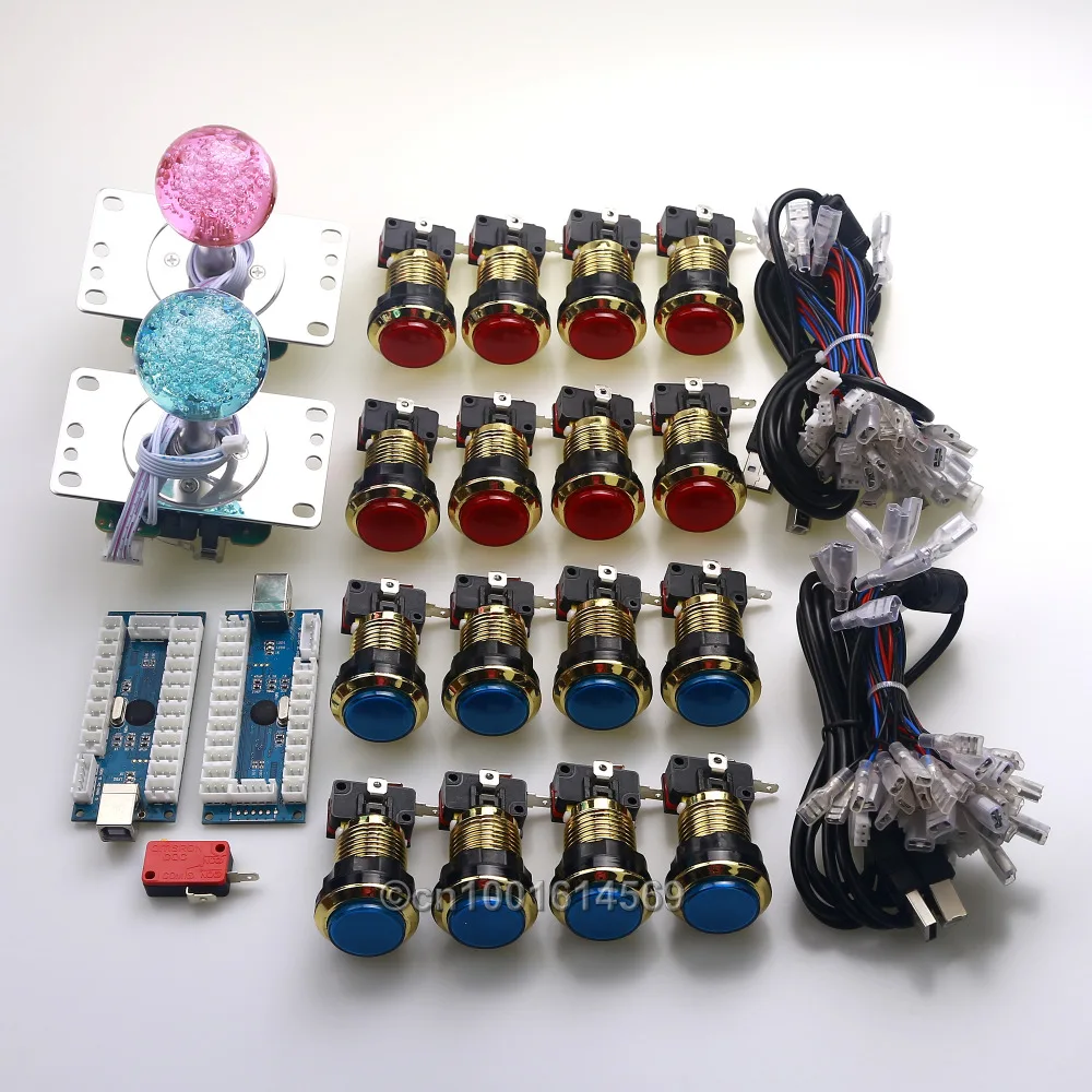 НОВЫЕ комплекты для аркадных игр сделай сам светодиодные USB кодеры ПК