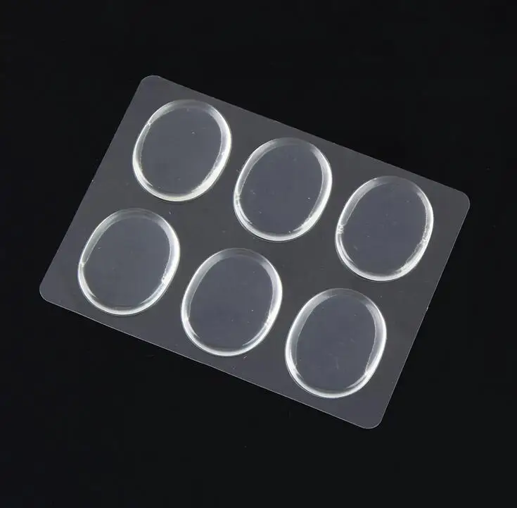 1 упаковка/6 шт протекторы обувной пятки гель для ухода за кожей ног невидимые