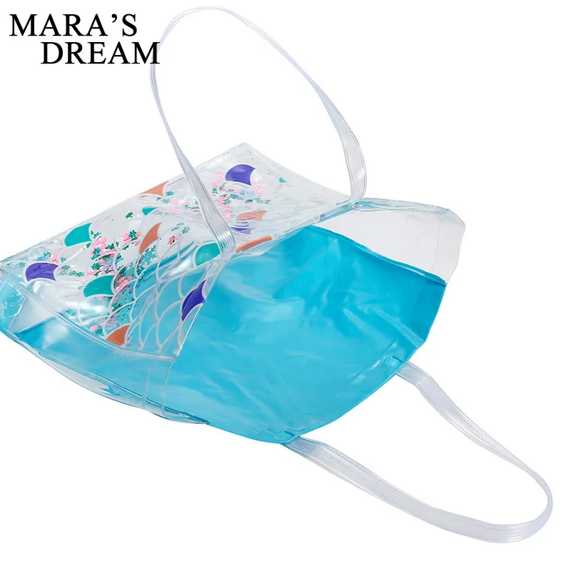 Женская дорожная сумка Mara's Dream модная водонепроницаемая из ПВХ высокого