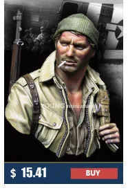 GK Garage Смола рисунок 1/10 Waffen SS молодой пулемет 1944 бюст Неокрашенная модель комплект