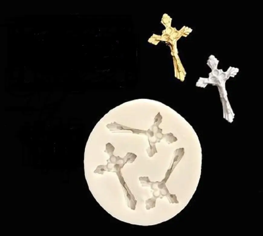 

Силиконовая форма 55 мм * 53 мм * 10 мм, крестовая силиконовая форма, форма для сахарной мастики, помадки, украшения торта, животных, инструмент д...