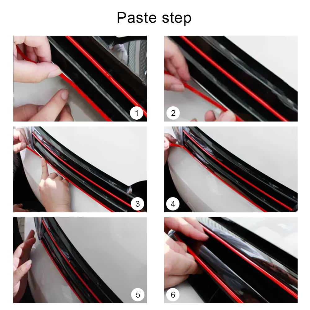 FORAUTO автомобиль передний капот Наклейки для гриля автомобильный линейный