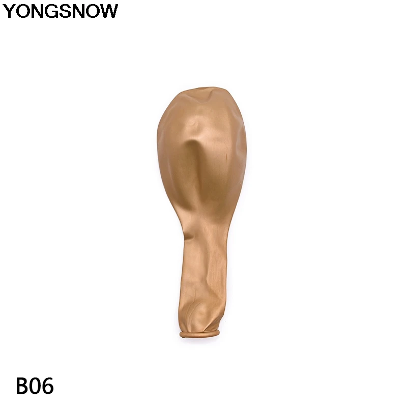 YONGSNOW 10/20 штук 12-дюймовые толстые жемчужный металлик шар латексный гелиевый надувные воздушные шары на день рождения вечерние свадебные дома деко игрушка