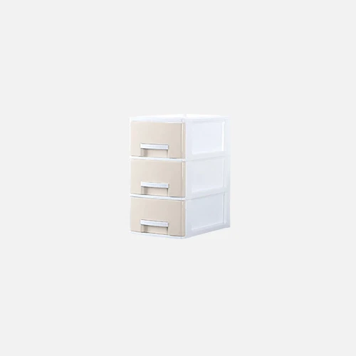 Beige S2 С выдвижным органайзером для макияжа пластиковый женский косметический ювелирный футляр для хранения помады домашний офисный ящик для посуды принадлежности - Цвет: Beige S2