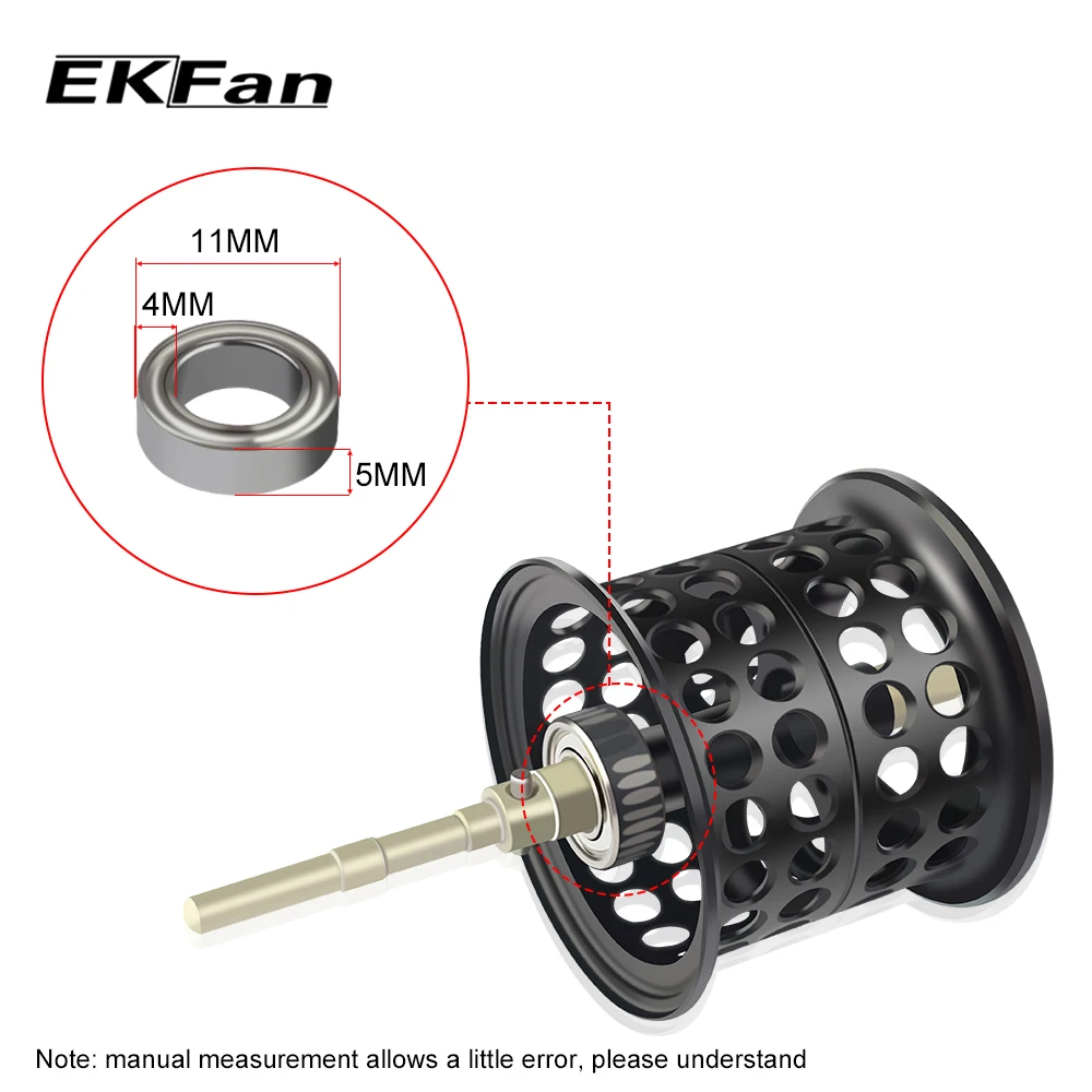 EKfan 7075 катушка для рыболовной катушки из алюминиевого сплава BMAX3/PMAX3/SMAX3/ORANGE