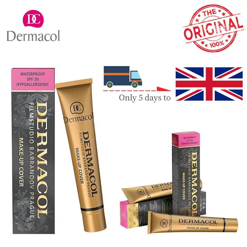 Dermacol бренд 100% оригинал маскирующая Жидкая Основа крем веснушки акне шрам