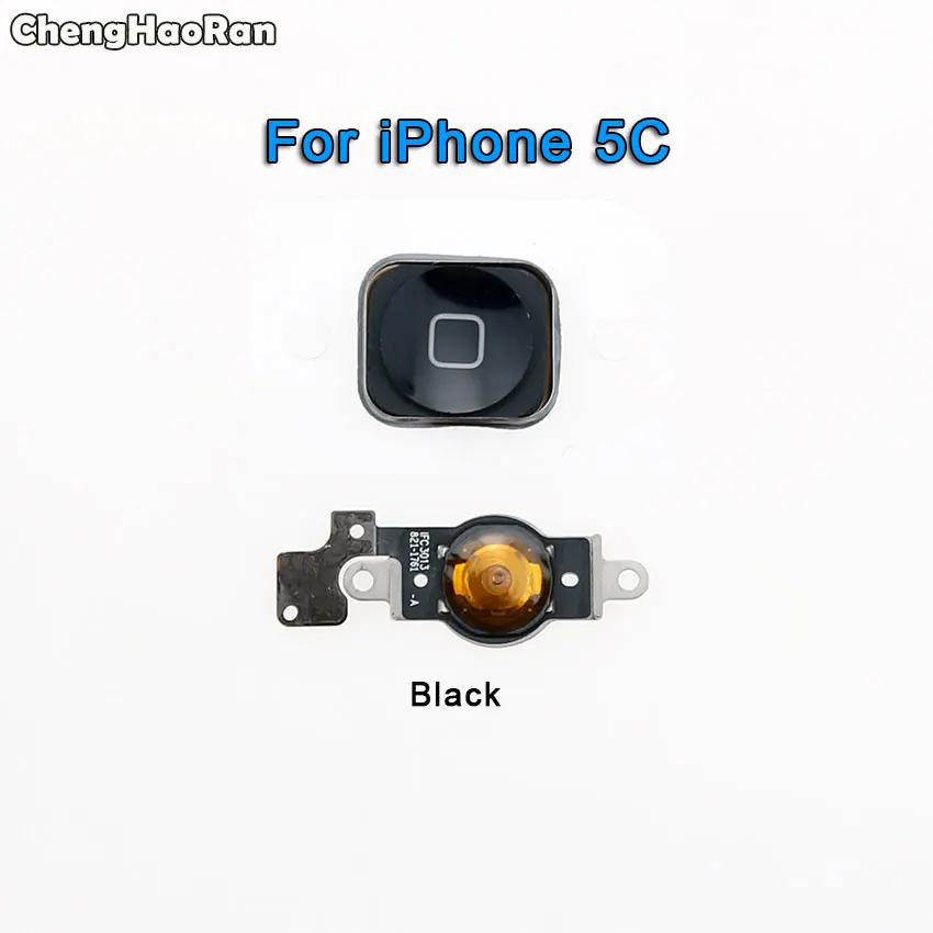 ChengHaoRan для iPhone 4 4S 5 5C 6 6S Plus 6P 6SP кнопка домой с гибким кабелем Кнопка меню Клавиша