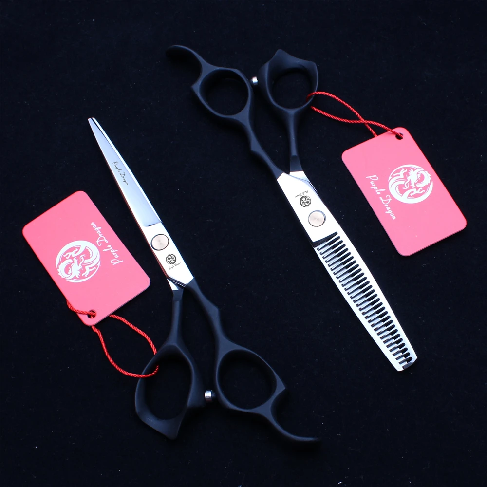 1Pair 6&quot 17.5cm Elastic Handle Hairdresser's Scissors Thinning Cutting Shears Haircut Professional Hair Z1124 | Красота и