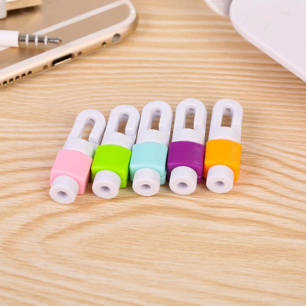 2 шт./компл. USB кабель для сматывания проводов защита цветной чехол iphone huawei Samsung