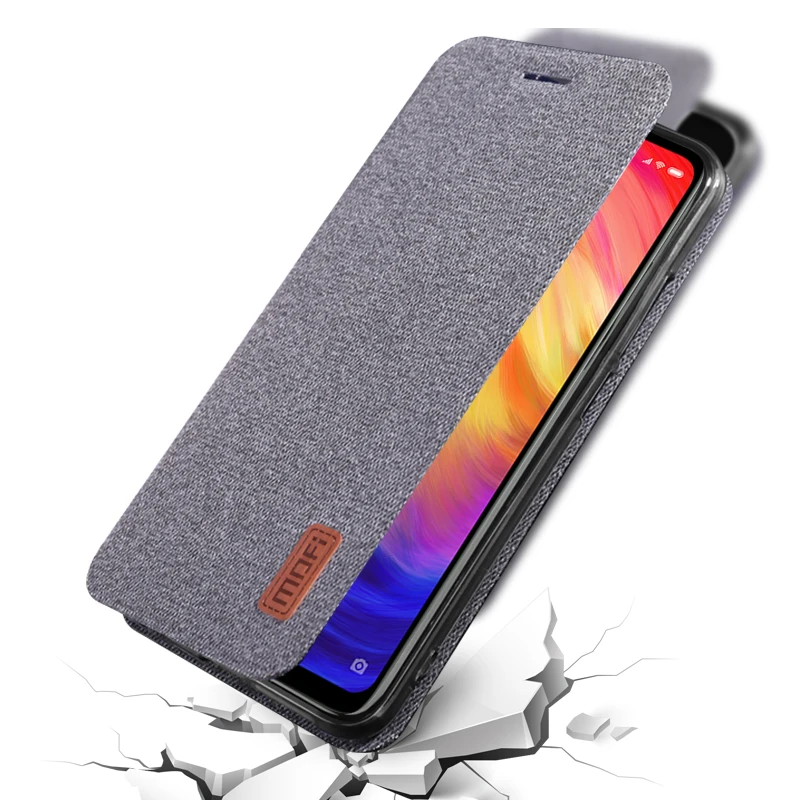 Чехол-книжка для Xiaomi redmi note 7, силиконовый чехол для задней панели, полный защитный чехол для телефона s MOFi, чехол для redmi note 7 pro