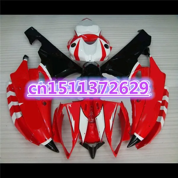 

Bo 100%new ABS Fairing kit for YZF-R6 06-07 YZF R6 06 07 red white black R6 YZF 600 R6 2006 2007 fairing sets bodywork ABS