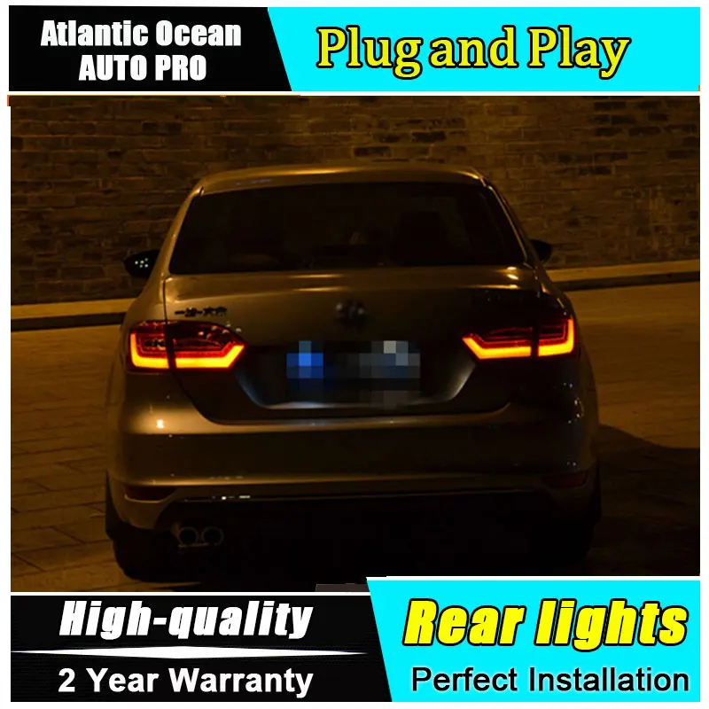 A &amp T стайлинга автомобилей для VW Jetta задних сигнальных огней 2011-2014 MK6