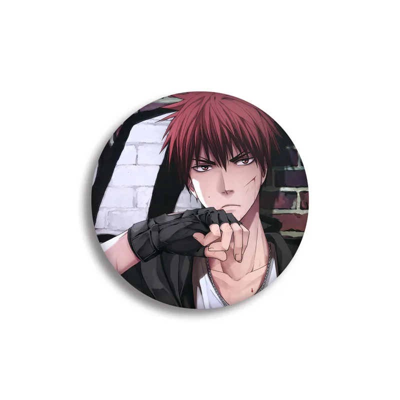 Аниме Kuroko No Basuke значок косплея японская мультяшная фигурка Tetsuya броши булавка