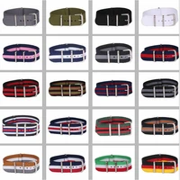 buy 2 get 10 off 1618202224mm cambos stripes strong nato fabric nylon watch watchbands woven straps bands buckle belt 24mm