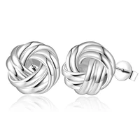 free shipping new sterling silver earrings simple ladies jewelry fashion jewelry wholesale