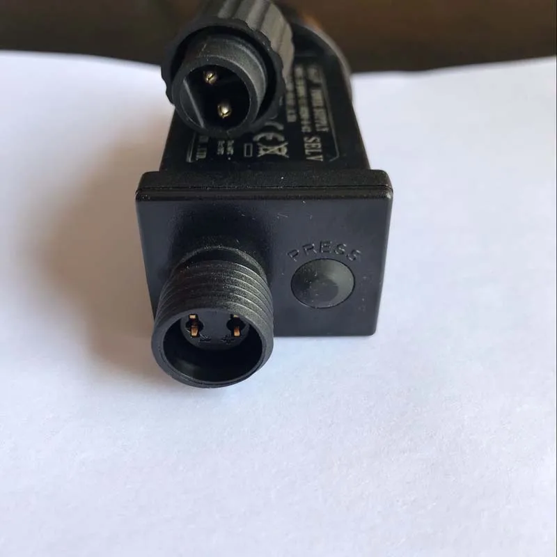 Waterproof EU Power Adapter for String Lights LED Lights - Always Bright/Flashing Drive Power LED Driver, 31V 6W, IP44 image 4