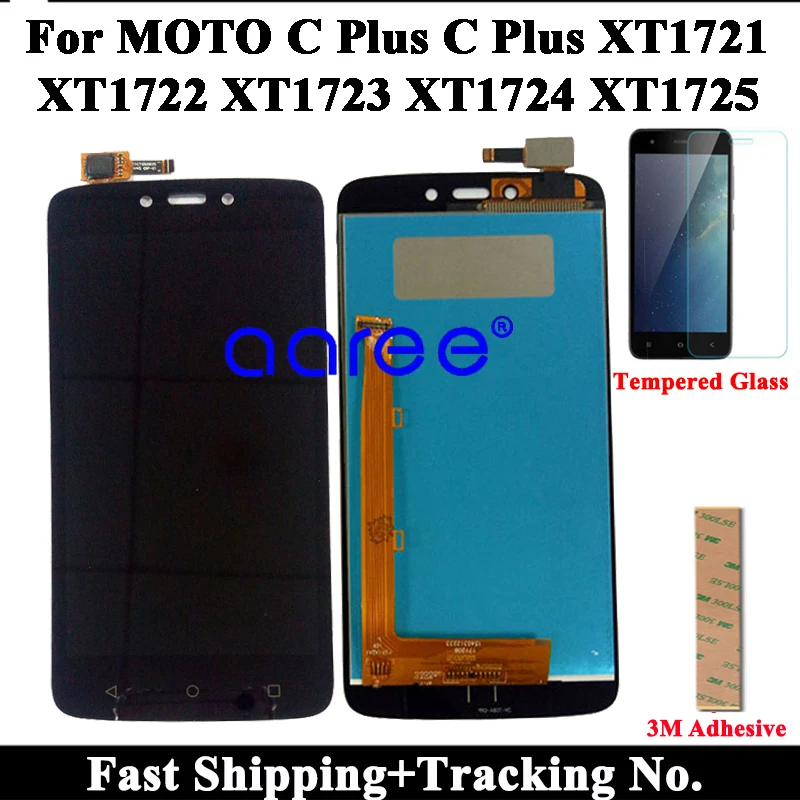 ЖК-экран для Moto C Plus ЖК-дисплей XT1721 XT1722 XT1723 сенсорный экран с цифровым