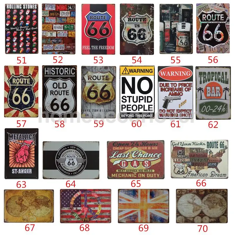 Винтажная металлическая Оловянная табличка 20х30 см настенный художественный