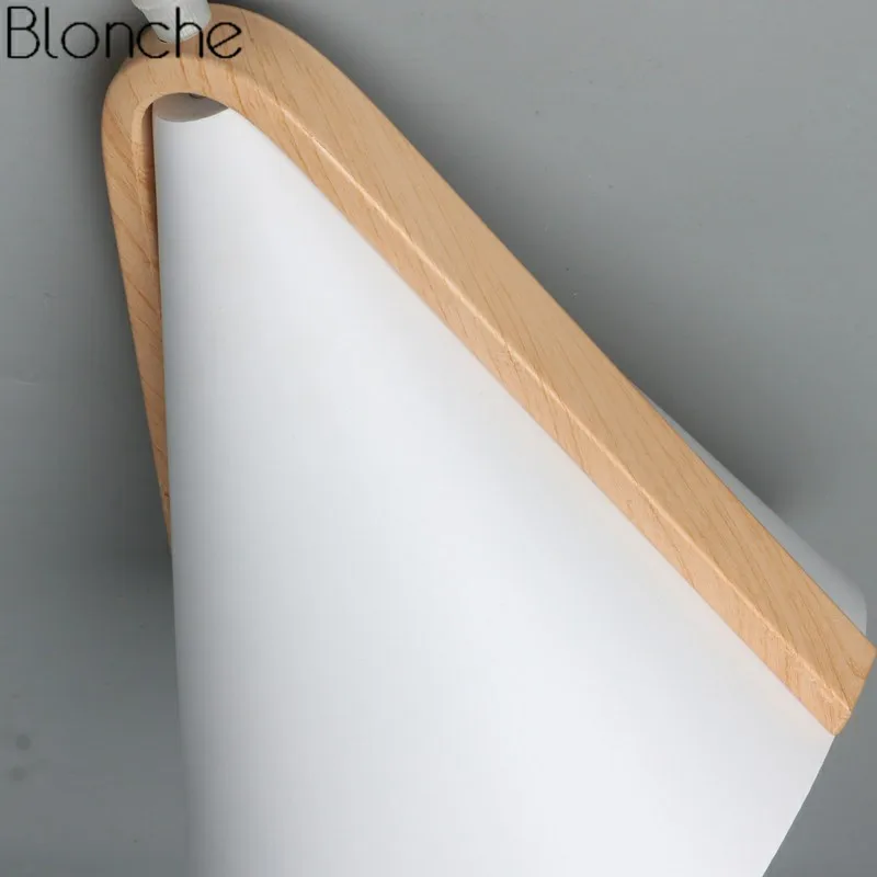 Nordic Pendant Lights Modern Art LED Hanging Lamp Metal Wood Fixtures for Living Room Kitchen Home Decor Loft Luminaire E27 | Освещение
