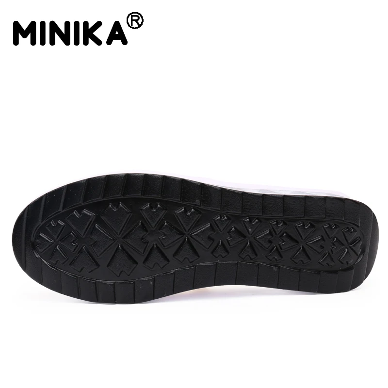Minika/Летняя женская обувь на плоской платформе Женская Удобная дышащая подошве