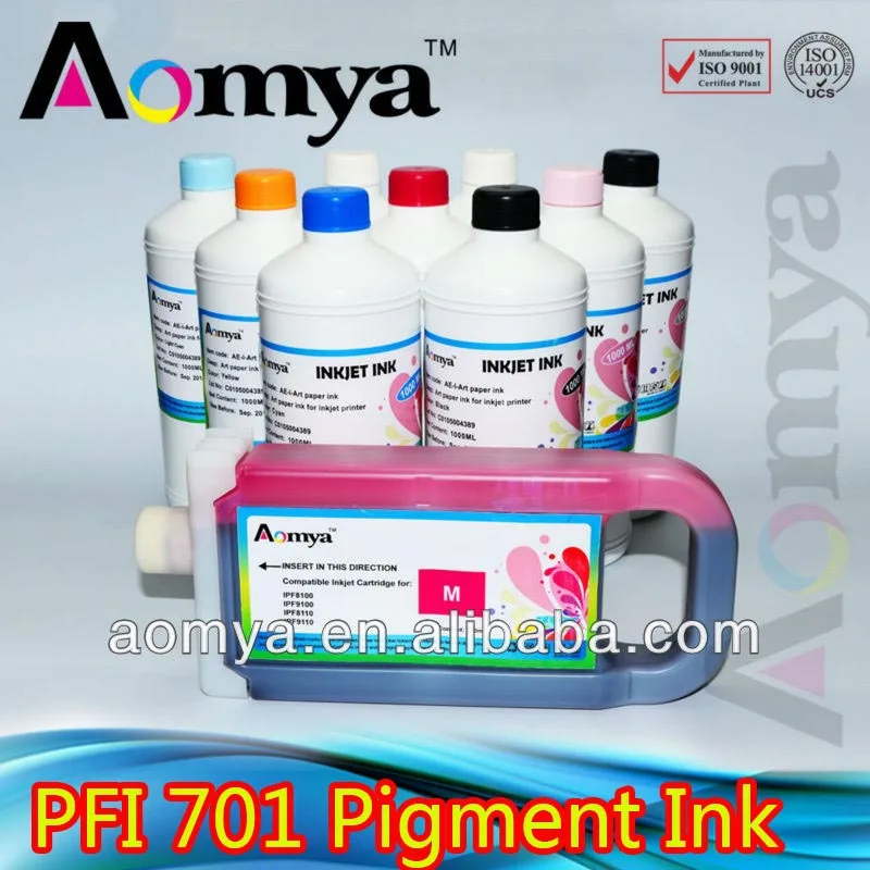 12Colors 1000ml Pigment ink for Canon iPF 9000 PFI-701 | Компьютеры и офис