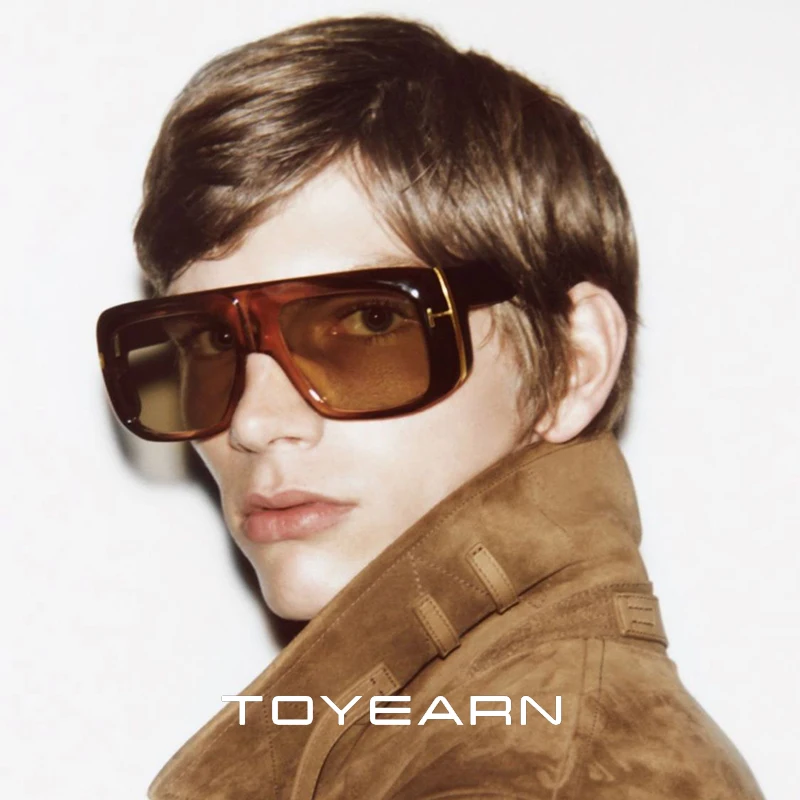 

Мужские и женские Винтажные Солнцезащитные очки в стиле стимпанк, большие квадратные очки, 2019