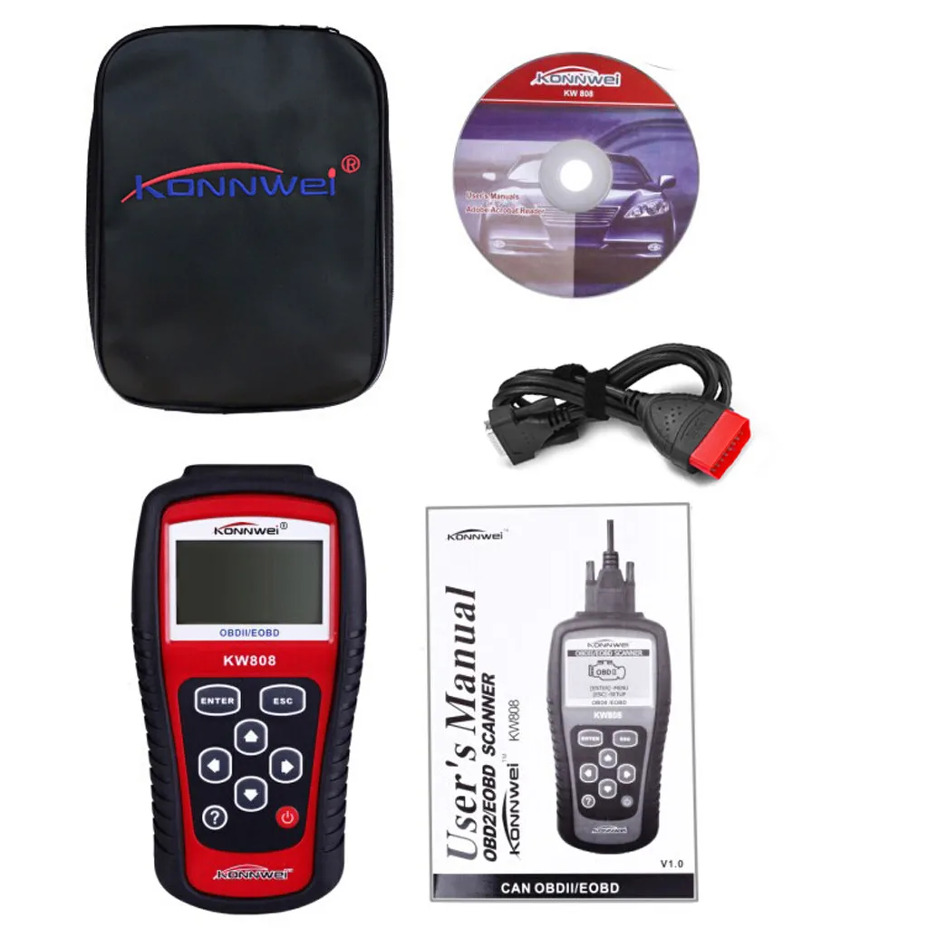 KONNWEI KW680 автомобильный диагностический инструмент полностью OBD2 функция