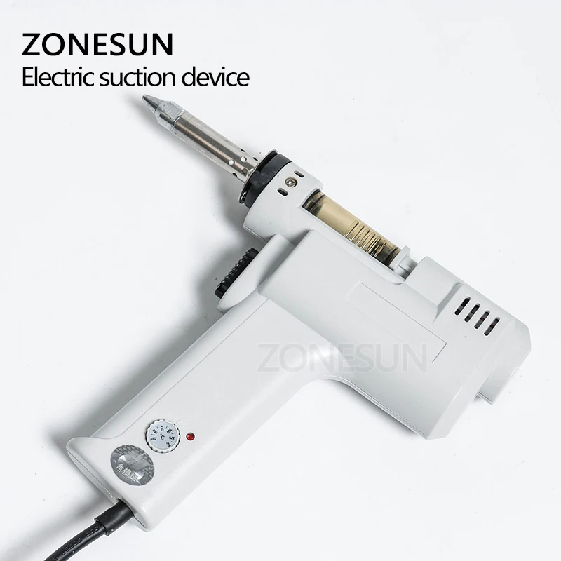 ZONESUN 110/220V Электрический вакуумный демонтажный насос отсос припоя пистолет 220V 100W
